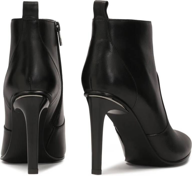 Kazar Tijdloze zwarte laarzen op een slanke stilettohak Black Dames