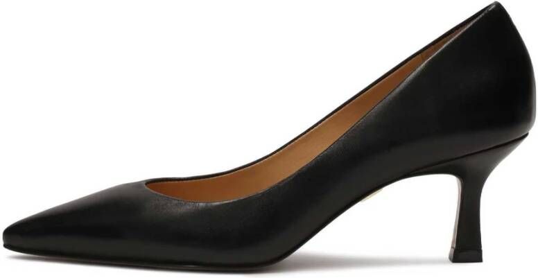 Kazar Tijdloze zwarte lage pumps