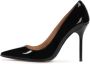 Kazar Tijdloze Zwarte Leren Stiletto's Black Dames - Thumbnail 5