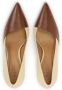 Kazar Tweekleurige leren pumps Multicolor Dames - Thumbnail 4