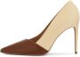 Kazar Tweekleurige leren pumps Multicolor Dames - Thumbnail 5