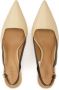Kazar Tweekleurige stiletto pumps met open hiel Multicolor Dames - Thumbnail 4