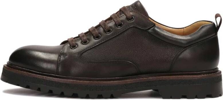 Kazar Veelzijdige bruine leren halfschoenen