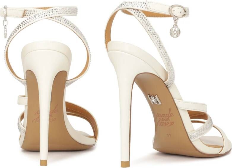 Kazar Versierde sandalen uit de trouwcollectie Beige Dames