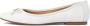 Kazar Witte ballerina's met een strik op de neus White Dames - Thumbnail 5