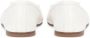 Kazar Witte leren ballerina's met hanger White Dames - Thumbnail 4