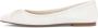 Kazar Witte leren ballerina's met hanger White Dames - Thumbnail 6