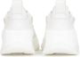 Kazar Comfortabele witte damessneakers gemaakt van leer en stof - Thumbnail 12