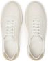 Kazar Witte leren sneakers met beige inzetstuk - Thumbnail 2