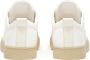 Kazar Witte leren sneakers op een beige zool White Heren - Thumbnail 6