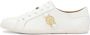 Kazar Witte leren sneakers versierd met een monogram White Dames - Thumbnail 5