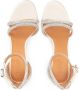 Kazar Witte trouwsandalen met platform en kristallen White Dames - Thumbnail 4