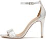 Kazar Zilver reliëfpatroon sandalen - Thumbnail 2