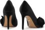 Kazar Zwarte avond stiletto's met bloemen Black Dames - Thumbnail 4