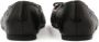 Kazar Zwarte ballerina's met reliëfpatroon Black Dames - Thumbnail 3