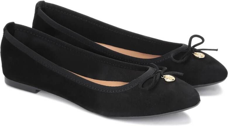 Kazar Zwarte ballerina's voor dames Black Dames