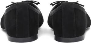 Kazar Zwarte ballerina's voor dames Black Dames