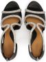 Kazar Zwarte formele sandalen met zilveren kristallen Black Dames - Thumbnail 5
