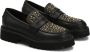 Kazar Zwarte halfschoenen met gouden strass Black Dames - Thumbnail 3