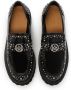 Kazar Zwarte halfschoenen met metalen klinknagels Black Dames - Thumbnail 5