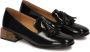 Kazar Zwarte halfschoenen met versierde hak Black Dames - Thumbnail 3