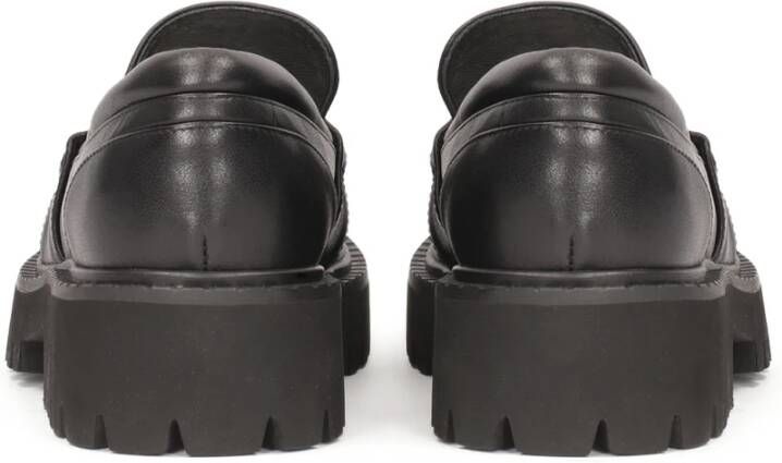 Kazar Zwarte halfschoenen op een geprofileerde zool
