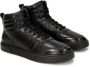 Kazar Zwarte herensneakers met perforaties Black Heren - Thumbnail 3