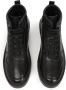 Kazar Zwarte herensneakers met perforaties Black Heren - Thumbnail 5