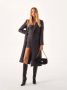 Kazar Zwarte hoge stiletto laarzen met decoratieve ketting Black Dames - Thumbnail 7
