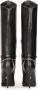 Kazar Zwarte hoge stiletto laarzen met decoratieve ketting Black Dames - Thumbnail 8
