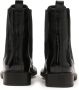 Kazar Zwarte kreukel-effect pantoffels Black Dames - Thumbnail 4