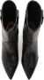 Kazar Zwarte laarzen met afgeronde bovenkant in cowboy-stijl Black Dames - Thumbnail 5
