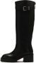 Kazar Black boots with strap and buckle around the upper - Thumbnail 2