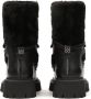 Kazar Zwarte laarzen met bont bovenkant Black Dames - Thumbnail 4