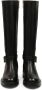 Kazar Zwarte laarzen met decoratief quilten Black Dames - Thumbnail 5