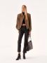 Kazar Zwarte laarzen met decoratieve hak Black Dames - Thumbnail 7
