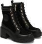 Kazar Zwarte laarzen met hak en profielzool Black Dames - Thumbnail 3