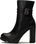Kazar Zwarte laarzen op een paal Black Dames - Thumbnail 6