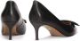Kazar Zwarte lage hakken met decoratie aan de voorkant Black Dames - Thumbnail 3