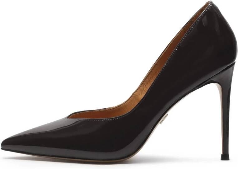 Kazar Zwarte lakleren pumps