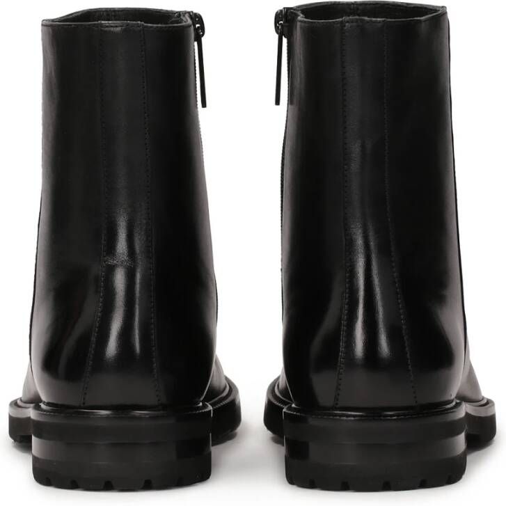 Kazar Zwarte Lederen Boots Black Heren