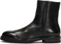 Kazar Zwarte Lederen Boots Black Heren - Thumbnail 5