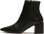 Kazar Zwarte leren laarzen met vierkante hak Black Dames - Thumbnail 6