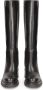 Kazar Zwarte leren ritslaarzen Black Dames - Thumbnail 6