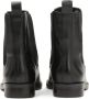 Kazar Zwarte leren slippers Black Dames - Thumbnail 4