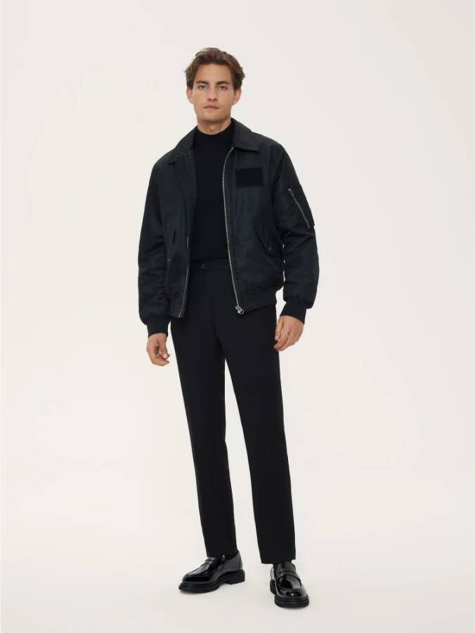 Kazar Zwarte Loafers met Dikke Zool Black Heren