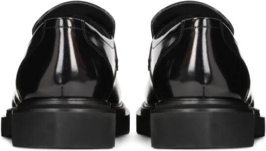 Kazar Zwarte Loafers met Dikke Zool Black Heren