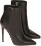 Kazar Zwarte minimalistische laarzen met hak Black Dames - Thumbnail 3