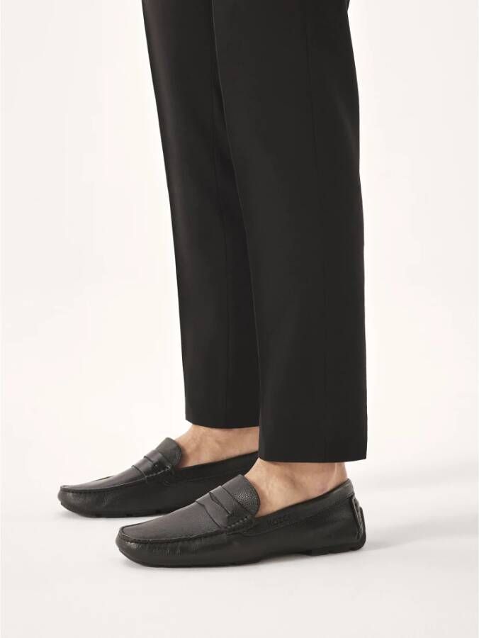 Kazar Zwarte mocassins voor heren Black Heren