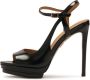 Kazar Zwarte platform- en stiletto-sandalen - Thumbnail 2